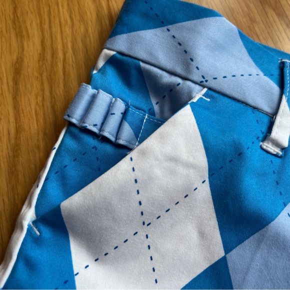 Royal & Awesome Diamond Argyle Shorts Print Golf Shorts. NWT! - Picture 5 of 8